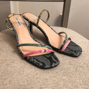 Snakeskin Steve Madden Heel